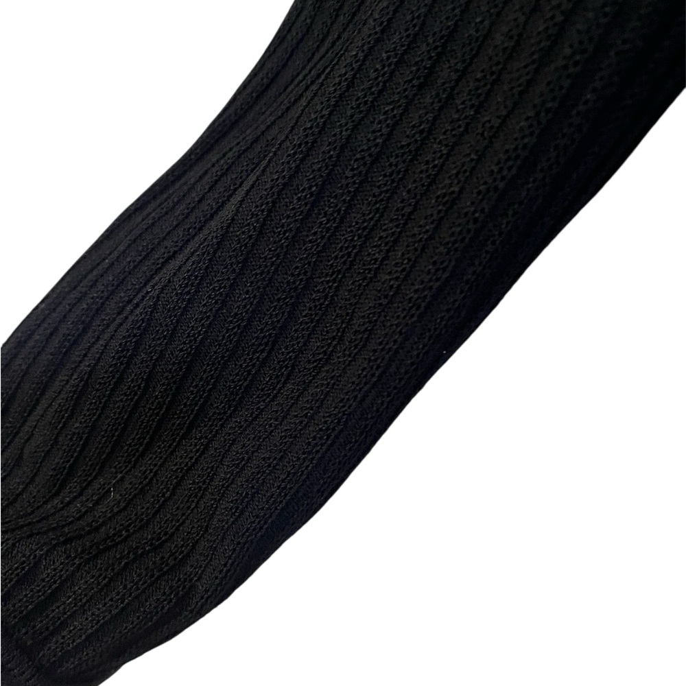 St. John Collection Basic Black Ribbed Knit Zippe… - image 2